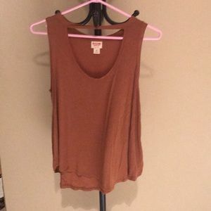 burnt orange tank